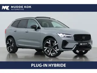 Volvo XC60 T6 Plug-in hybrid Plus Black Edition | Trekhaak | Panoramadak | Head-Up | 360 Camera | St