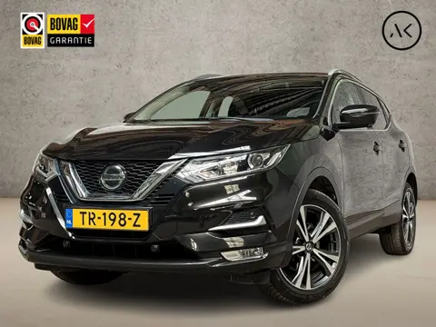 Nissan QASHQAI 1.2 N-Connecta (PANORAMADAK, NAVIGATIE, 360 CAMERA, GETINT GLAS, KEYLESS, SPORTSTOELE