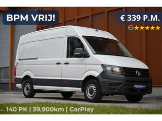 Volkswagen Crafter 2.0 TDI L3H3 140PK | CarPlay | Cam | 270gr deuren