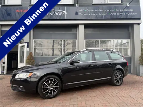 Volvo V70 1.6 T4 Limited Edition bj 2012 Schuifdak,Leer,Trekhaak,17Inch,Navi Dealer onderhouden