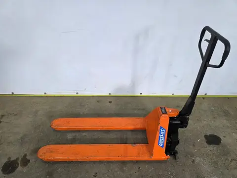 Quick Lift Pallet wagen Palletwagen 1000KG - handpallettruck – Handpompwagen – Pallettruck - magazij