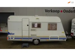 BURSTNER FUN 420 TS 2003 VASTBED TREINZIT 884 kg leeg