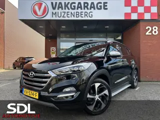 Hyundai Tucson 1.6 T-GDi Premium // LEDER // ELEK. STOELEN+ACHTERKLEP // NAVI // CAMERA // STOELVERK