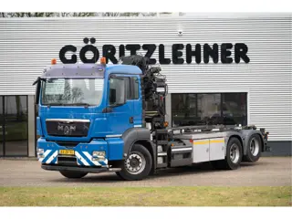 MAN TGS 28.360 6X2-2 BL EEV | HIAB 220C Autolaadkraan | Kabelsysteem |