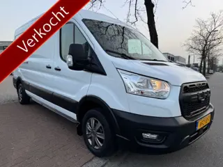Ford Transit 2.0 TDCI 130pk L3 H2 Euro 6 Sport Edition 3 Zits 75.000km Airco,Cruisecontrol 1e Eigena