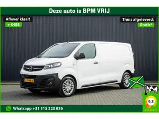 Opel Vivaro L2H1 | 1ste eigenaar | Airco | Cruise | PDC | 3-Zits | Trekhaak