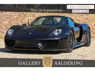 Porsche 918 Spyder "Low kilometers - Just over 7.000 kilometers" 918 Spyder (EU specs) delivered in 