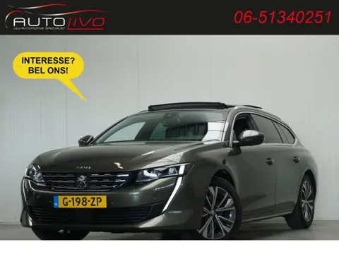 Peugeot 508 SW 1.6 PureTech Blue Lease Allure 180 PK! AUTOMAAT! PANO H. LEER G. NAVI CLIMA PDC TREKH