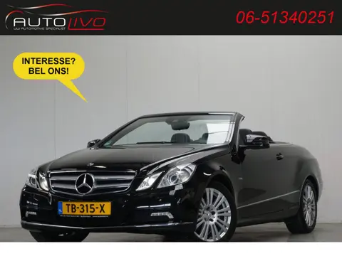 Mercedes-Benz E-Klasse Cabrio 250 CGI Elegance 204 PK! XENON LEER NAVI CLIMA PDC CRUISE etc.