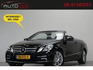 Mercedes-Benz E-Klasse Cabrio 250 CGI Elegance 204 PK! XENON LEER NAVI CLIMA PDC CRUISE etc.