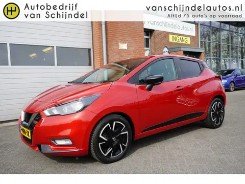 Nissan Micra 1.0 IG-T N-DESIGN ORIGINEEL NL KEURIGE NETTE STAAT NAVIGATIE ANDROID/APPLECARPLAY AIRCO