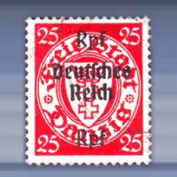 Danzig opdruk Deutsches Reich (1939)