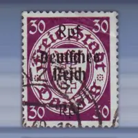Danzig opdruk Deutsches Reich (1939)