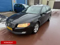Volvo V70 1.6 D2 Nordic+ storing automaat rijdbaar ex BPM Zwart LEDER, Navigatie, 17" LMV met winter