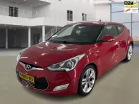 Hyundai Veloster 1.6 GDI i-Catcher|ORIGINEEL NL|LAGE KM MET NAP|PANO|CAMERA|XENON|LEDER|NAVI|STOELVE