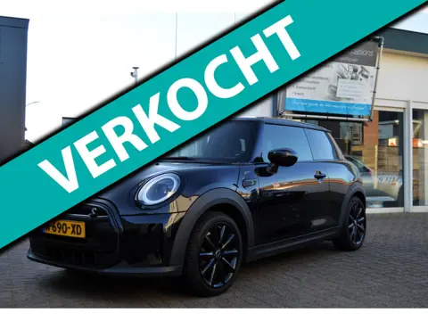 Mini Cooper Electric Black Edition 33 kWh Sportstoel half leder/verwarmd|Apple carplay