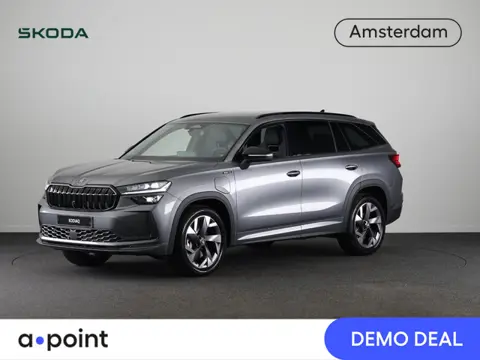 Škoda Kodiaq Sportline Business PHEV 1.5 TSI 204 pk | Trekhaak | Blind Spot | Adaptive Cruise | Stoe