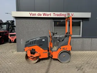 Hamm HD 8 VV Trilwals / Road Roller / Tandemwalze 2015 Kubota Diesel