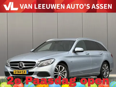 Mercedes-Benz C-Klasse Estate 350 e Lease Edition | Nieuwe APK | Burmester | Leder | Camera