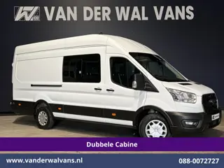 Ford Transit 2.0 TDCI 170pk L4H3 Dubbele Cabine Euro6 Airco | 6-zits | Camera | LED | Apple Carplay 
