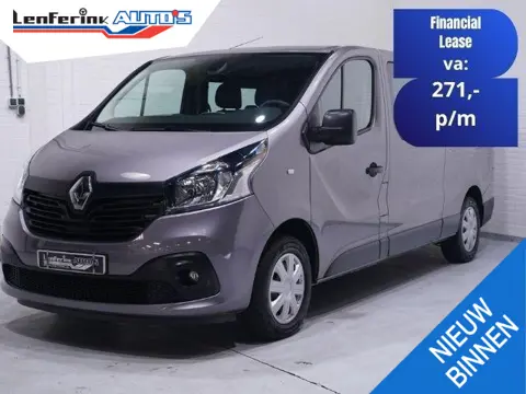 Renault Trafic 1.6 dCi 125 pk Dubbel Cabine L2 Navi, Trekhaak Airco ECC, Cruise Control, Slechts 105