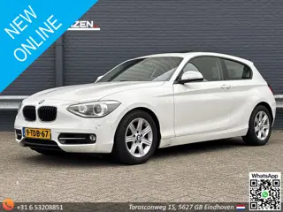 BMW 1-serie 120d High Executive Automaat | Dakota Leder | Pano | Climate | Cruise | Navi | PDC | Sto