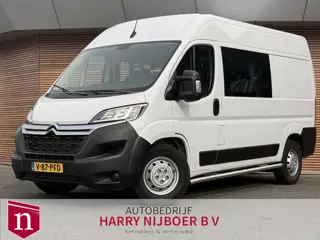 Citroën Jumper 35 2.2 BlueHDi 140 L2H2 Club DC Betimmering / 6p / Navi / Camera / Trekhaak / Carplay
