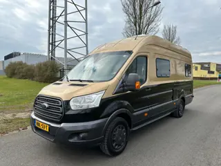 Ford TRANSIT 2018 4-Pers Dwarsbed Airco Zonnepaneel TV Kachel