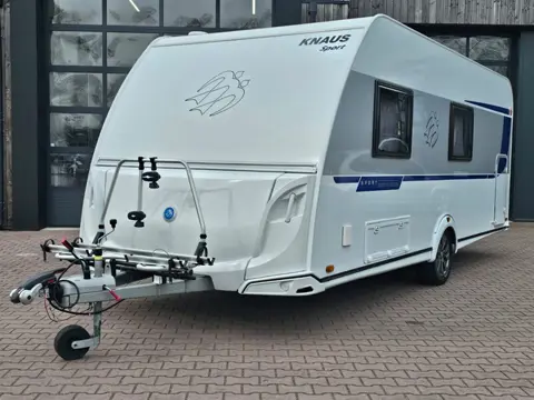 Knaus Sport 540 FDK Silver Selection | Stapelbed | Mover | Luifel | Opblaasbare voortent | Fietsendr