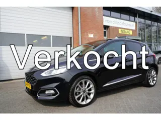 Ford Fiesta 1.0 ECOBOOST HYBRID VIGNALE VOL OPTIES ORIGINEEL NEDERLANDS FULL LED CAMERA STOEL/STUUR/