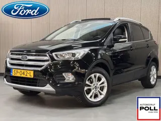 Ford Kuga 1.5 EcoB Titanium Full Options Panoramadak Leer Camera Winter Parking Dodehoek Elek Klep S