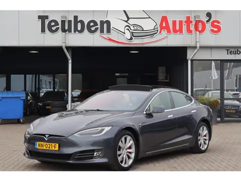 Tesla Model S 100D Performance Autopilot computer 3.0, BTW auto, Navigatie, Panoramadak, Schuif- kan