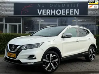 Nissan Qashqai 1.2 Tekna + - PANORAMADAK - LEDER - 360 CAMERA - PARKEERCAMERA - TREKHAAK - STOELVERW