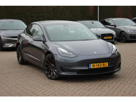 Tesla Model 3 Performance AWD 75 kWh / SOH 90,3% / Autopilot / Panoramadak / Camera / Leder / 20'' /