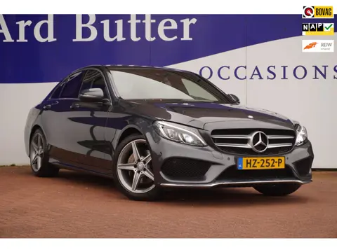 Mercedes-Benz C-klasse 200 Prestige AMG 184PK+Leder+Led+Bure-Meister+Navi+Camera = SUPER PRIJS !!