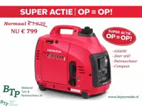 Honda Generator 1000w 10i inverter noodstroom aggregaat koffer