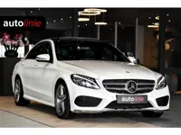 Mercedes-Benz C-klasse 180 AMG-Line. Pano, Burmester, Camera, Sfeer, 9-Traps, Diamond White Pearl!