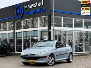 Peugeot 206 CC 1.6-16V Cabrio lage kms zeer nette voertuig
