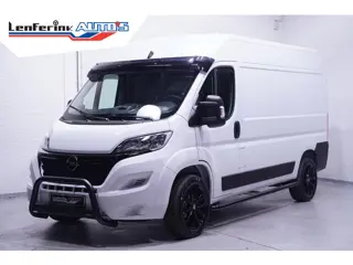 Opel Movano 2.2D 140 pk L2H2 White&Black Edition Navi 18" LMV, Bullbar + Sidebars Zwart, Camera, App