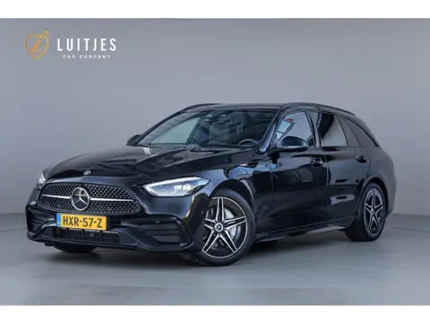 Mercedes-Benz C-Klasse Estate 180 AMG|Sfeerverl.|Camera|Carplay|Elek.trekhaak|ACC|Dealer-onderhouden