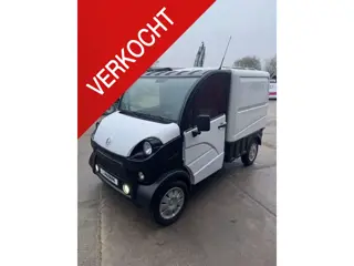 Aixam e-Truck 400 dichte laadbak € 8950,- ex BTW volledig elektrisch | brommer rijbewijs | Stadsdist