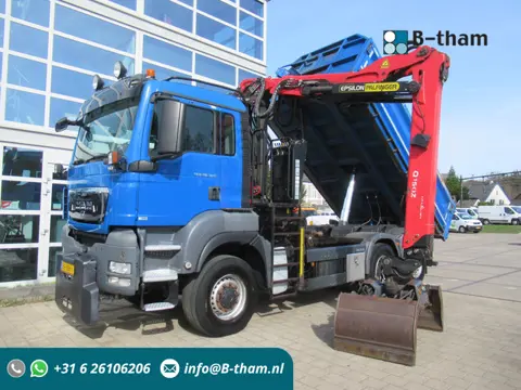 MAN TGS 28.360 6x4-4 EEV + Palfinger 3-Z.S.W. Kipper Tipper