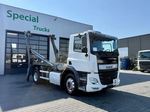 DAF CF 290 4x2 / Euro 6 / Only 160.578km / Meier Ratio AK 13 M Absetzkipper / Skiploader / Portaalar