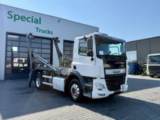 DAF CF 290 4x2 / Euro 6 / Only 160.578km / Meier Ratio AK 13 M Absetzkipper / Skiploader / Portaalar