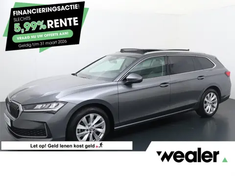 Skoda Superb Combi 1.5 TSI MHEV First Edition | 150 PK | Automaat | Trekhaak wegklapbaar | Panoramad