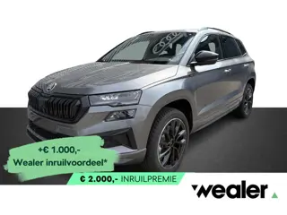 Škoda Karoq Sportline Ultimate 1.5 TSI 150 PK DSG | Automaat | Trekhaak | Panoramadak | Led Matrix v