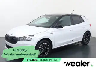 Škoda Fabia Monte Carlo 1.0 TSI 95 PK | 17" Lichtmetalen velgen | Verwarmbare voorstoelen | Apple Ca