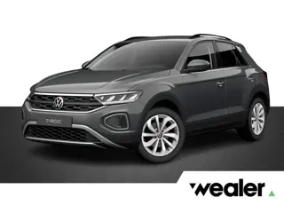 Volkswagen T-Roc Life Edition 1.5 110 kW / 150 pk TSI SUV 7 versn. DSG | Trekhaak afneembaar | Clima
