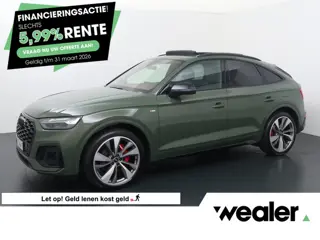 Audi Q5 Sportback 55 TFSI e S edition Competition | 367 PK | SoH 95% | Trekhaak | Panoramadak | Luch