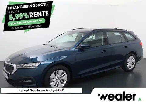 Skoda Octavia Combi 1.0 e-TSI Ambition | 110 PK | Automaat | Trekhaak wegklapbaar | Digitaal instrum